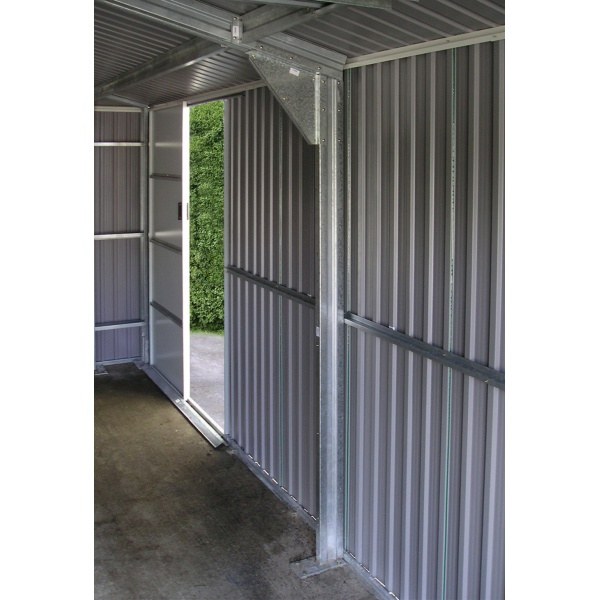 GARAJE DE METAL 20 X 12 JARDIN DURAMAX LYON - GARAJES METALICOS GARDIUN